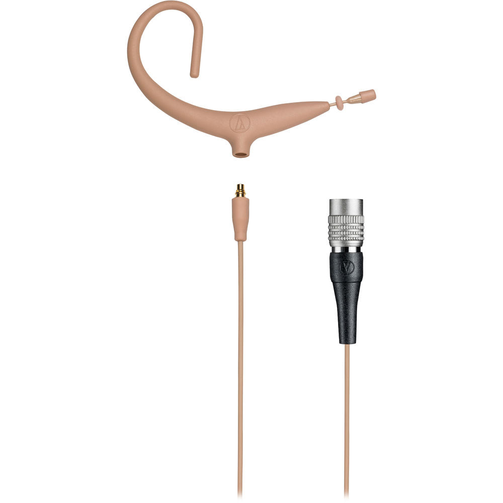 Audio-Technica BP893x MicroSet Omnidirectional Condenser Headworn Microphone - cW Connector (Beige)