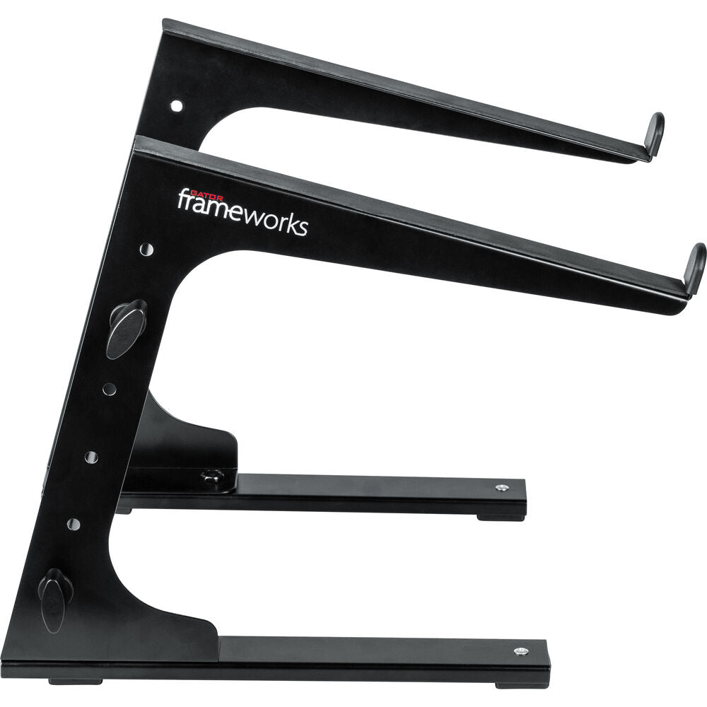 Gator Frameworks Portable Fixed Height Desktop Laptop & DJ Controller Stand