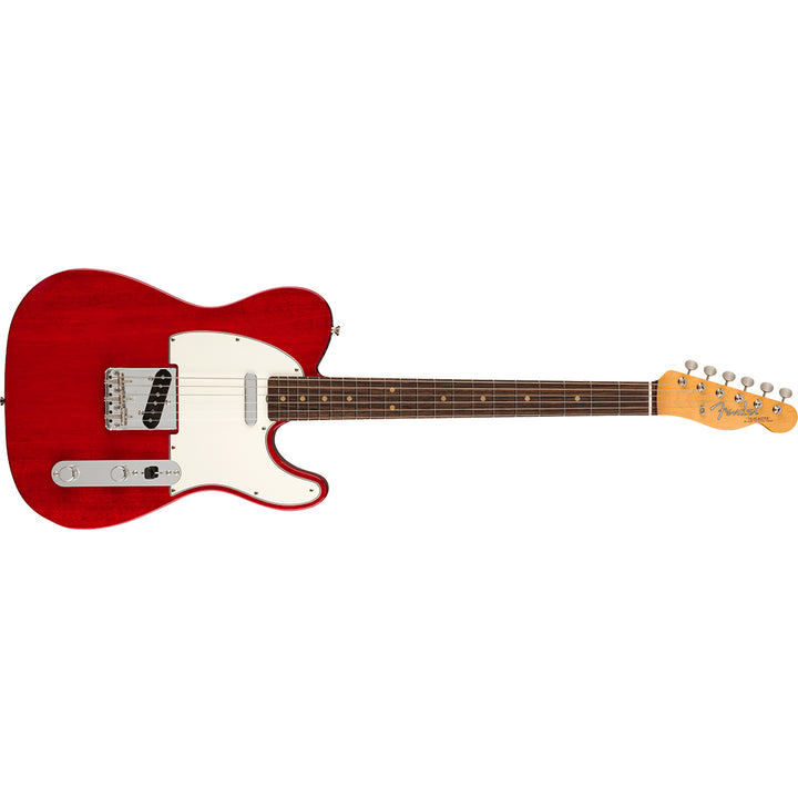 Fender American Vintage II '63 Telecaster, Rosewood (Crimson Red Transparent) Electric Guitar