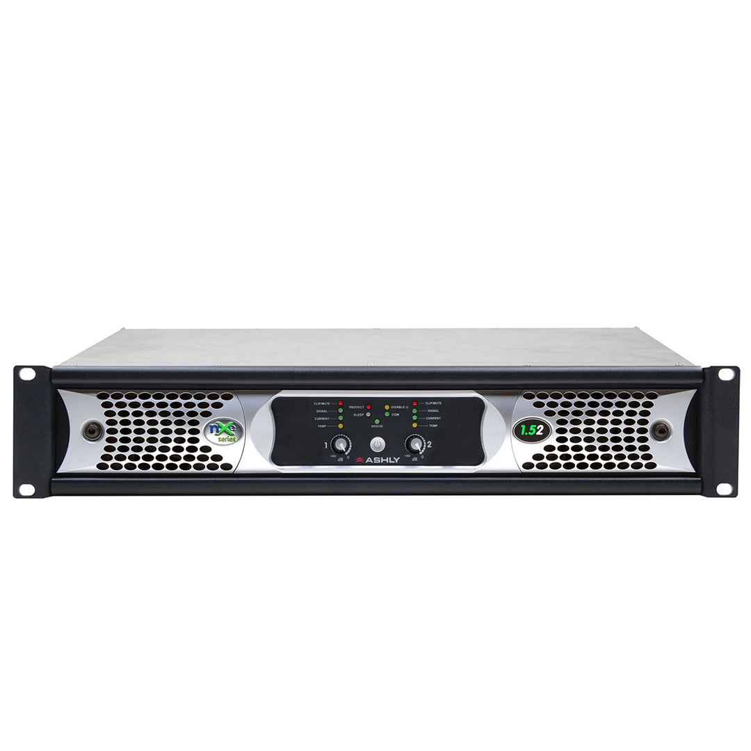 Ashly nXe1.52 amplifier plus OPDante and OPDAC4 Option Cards