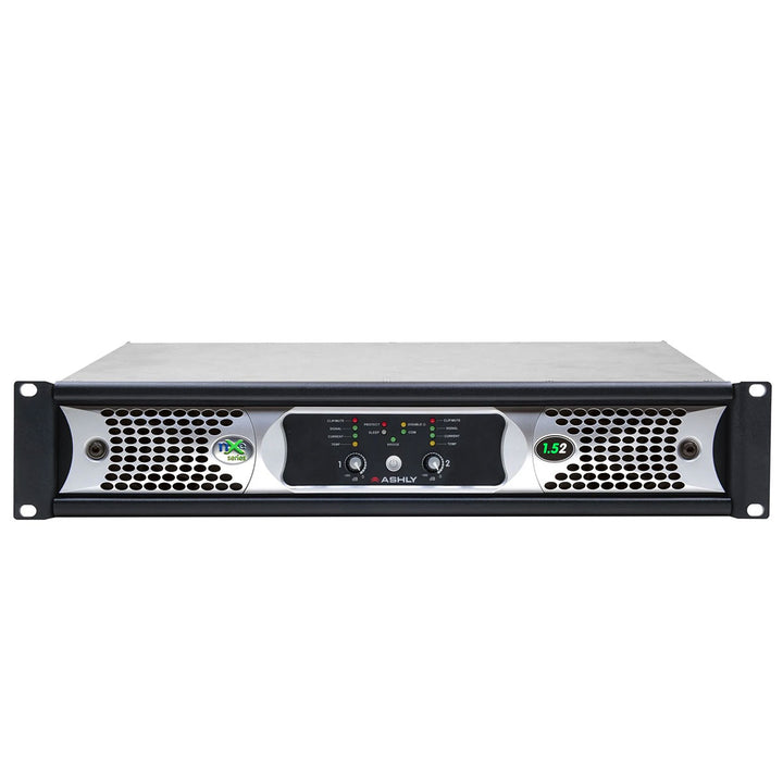 Ashly nXe1.52 amplifier plus OPDante and OPDAC4 Option Cards
