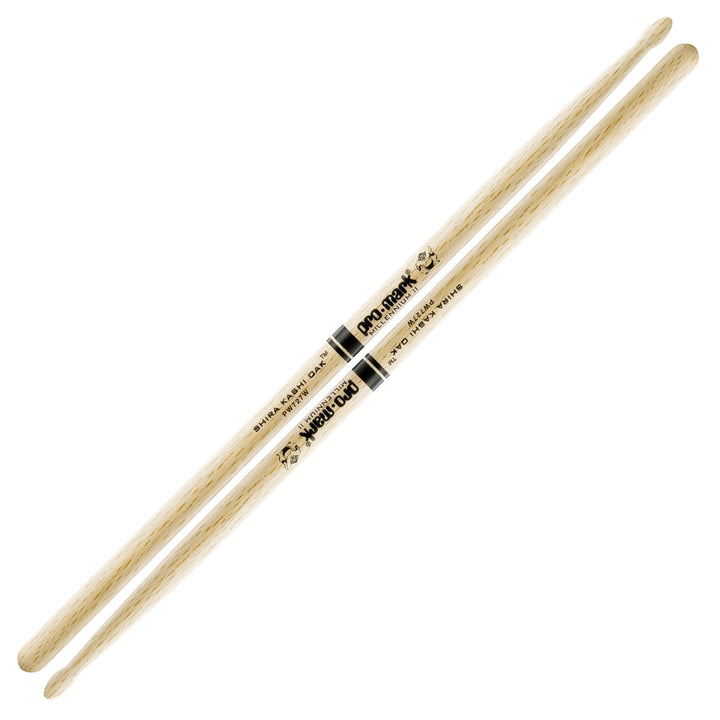 Promark PW727W-Promark Shira Hashi Oak 727 Wood Tip Drumsticks