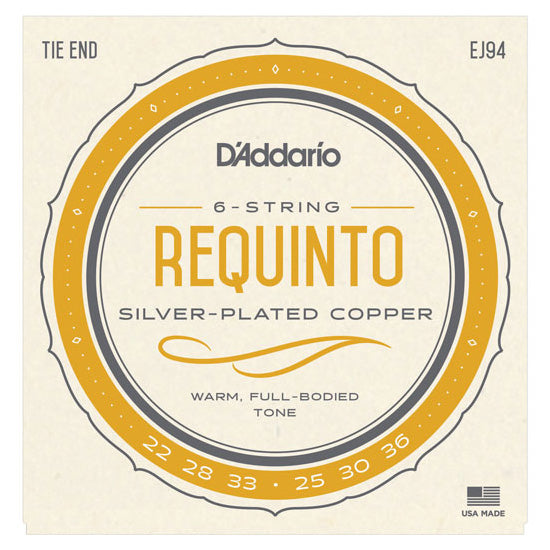 D'Addario EJ94 - SET REQUINTO SILVER ON NYLON