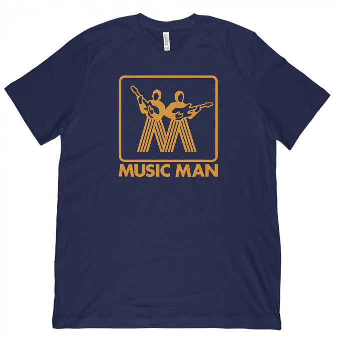 Ernie Ball Music Man Vintage Logo Gold T-Shirt