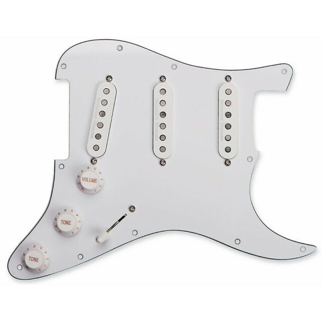 Seymour Duncan Classic Pickguard Assembly White