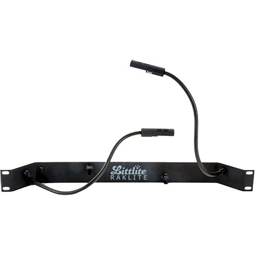Littlite RL-10DA-LED - 1 RU Dual Lamp Racklite Panel -LED Version - No PSU