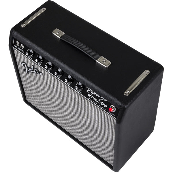 Fender '65 Princeton Reverb Guitar Combo Amplifier - Black & Silver