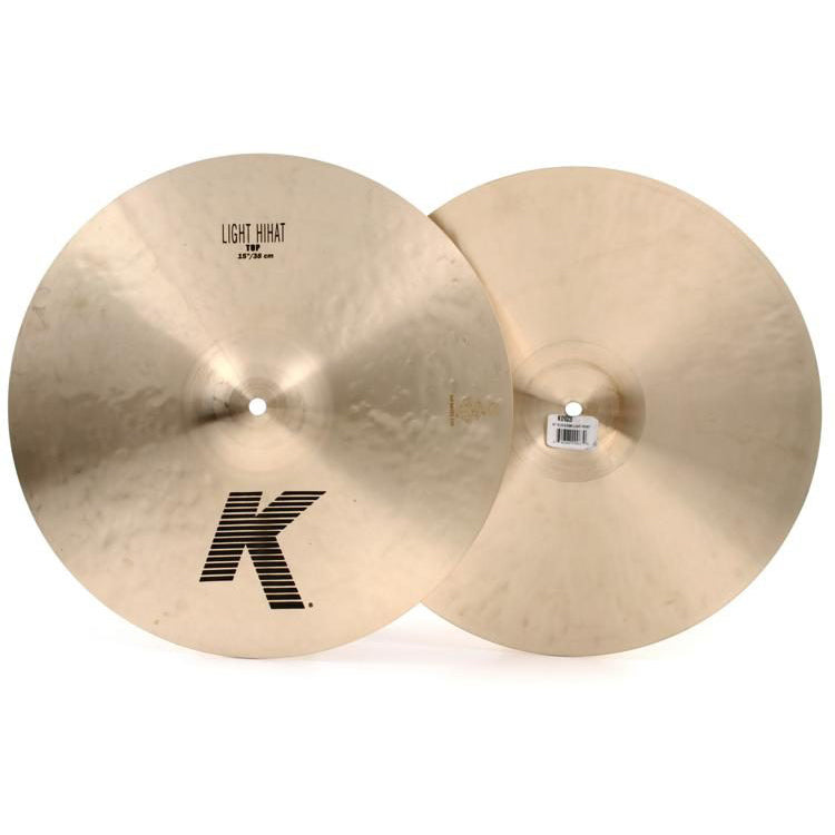 Zildjian K0923 - 15'' K Zildjian Light HiHat Pair