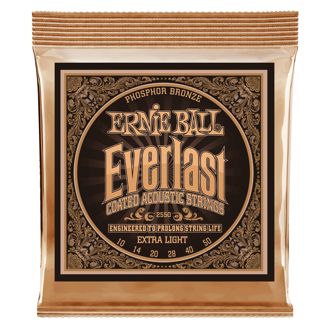 Ernie Ball 2550EB EVERLAST PHOSPHOR EX LIGHT 10-50