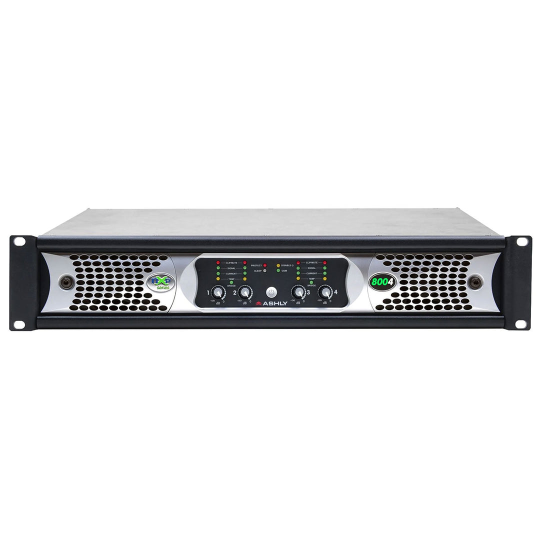 Ashly nXp8004 amplifier plus OPDante Option Card