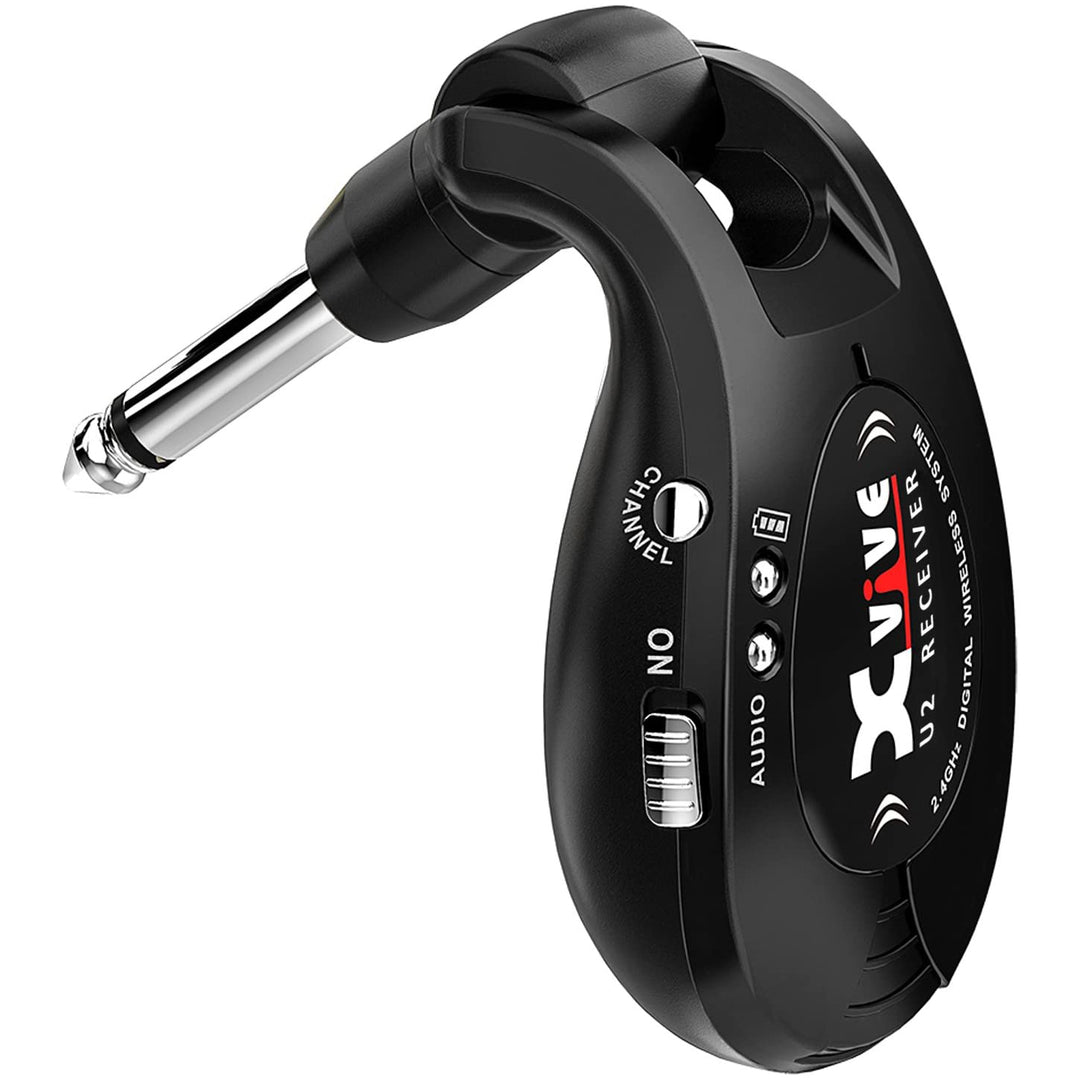 Xvive U2R Receiver for U2 Guitar Wireless Instrument System - Black