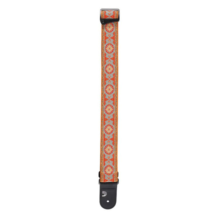 D'Addario Eco-Comfort Strap Line Extensions 50MM REC PERSIAN WVN, YL