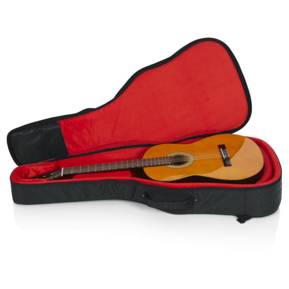 Gator GT-RES00CLASS-BLK Transit Series Resonator, 000, and Classical Acoustic Guitar Gig Bag