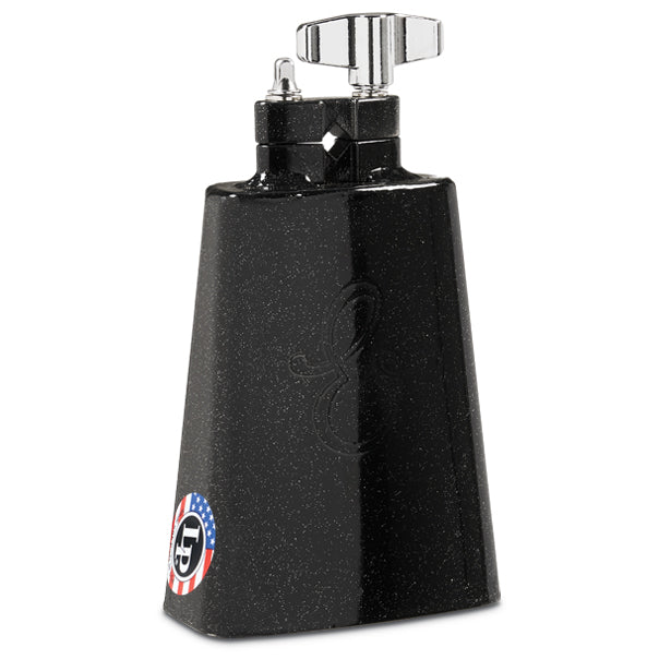 LP LP204EC E-Class Cha Cha Bell 5” Cowbell w/ Vise Mount - Black Gam