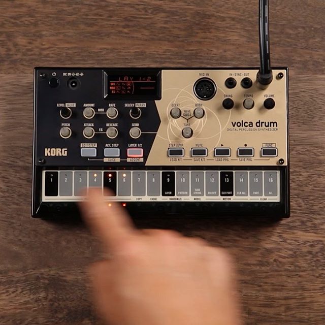 Korg Volca Drum - Digital Percussion Synthesizer
