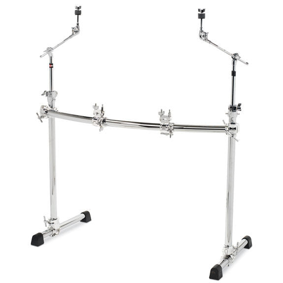 Gibraltar GCS302C Curved Chrome Front Rack w/ Cymbal Booms