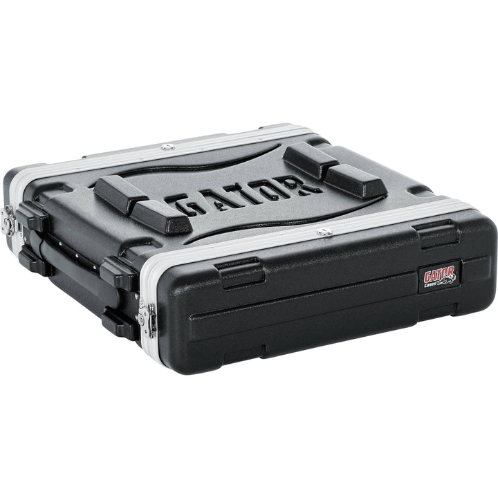 Gator GR-2L 2U Polyethylene 19'' Rack, 19.5'' deep, Locking Lids