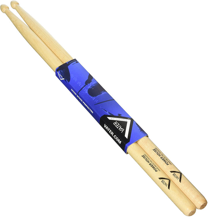 Vater VHPHW - Vater American Hickory Power House Wood Tip Drumsticks