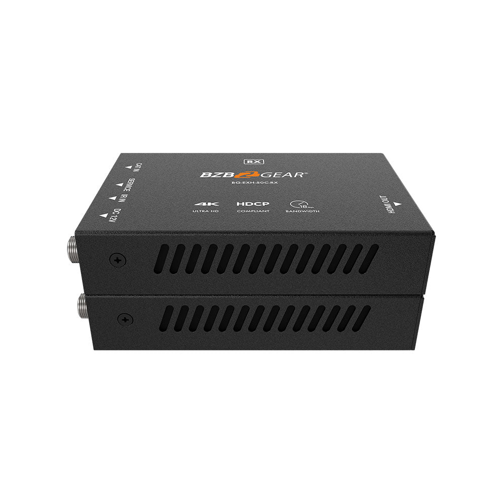BZBGEAR - 4K 18Gps HDMI Extender with Bi-directional IR over a Single Cat5e/6 up to 165ft