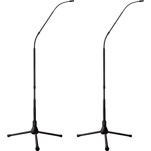 Earthworks FW430TPBmp - FlexWand Series 30 kHz High Definition Cardioid Microphone (Matched Pair, Tripod Base)