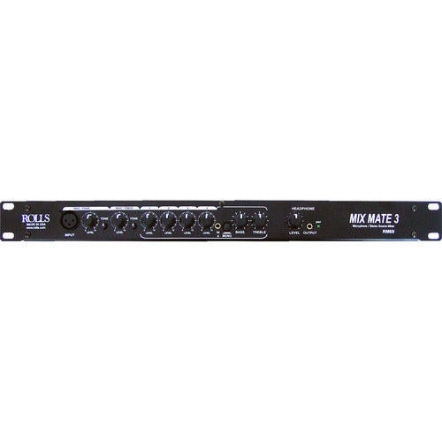 Rolls RM69 MixMate 3 Mic/Source Mixer