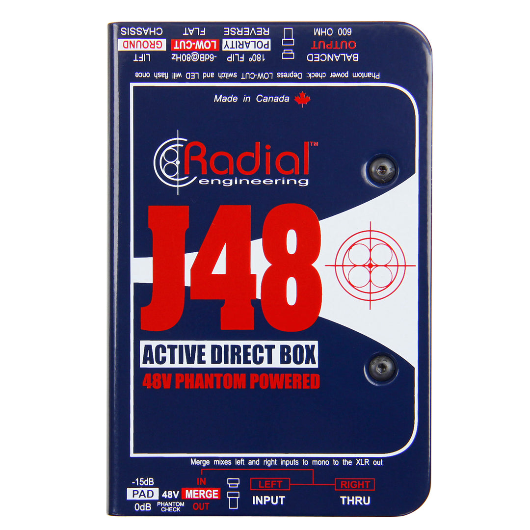 Radial J48 - Single Channel Active Direct Box