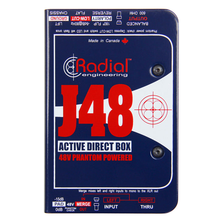 Radial J48 - Single Channel Active Direct Box
