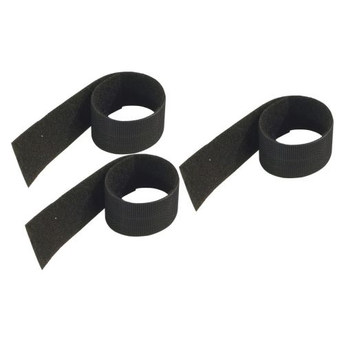 K&M 21403 Cable Tie Strap Holder (Black, 3-Pieces)
