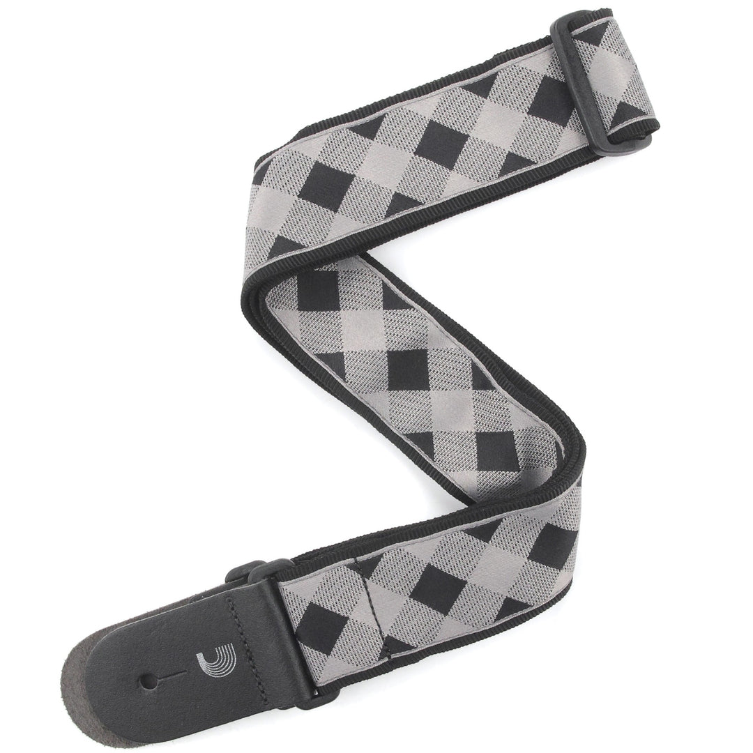 D'Addario T20W1406 - 2'' Gtr Stp, Buff Check - Grey