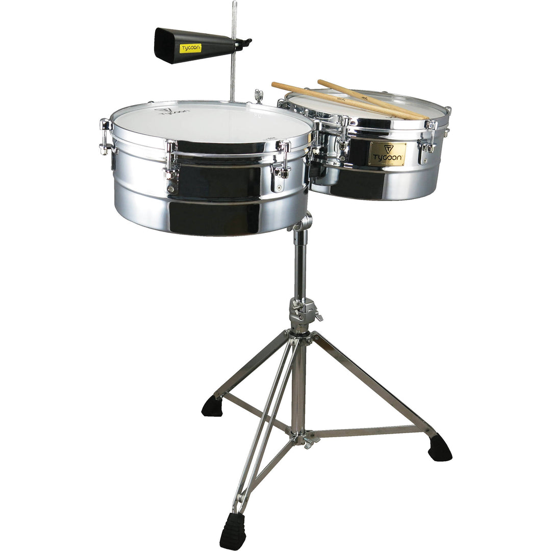 Tycoon TTI-1415 C - Timbales 14/15 Chrome