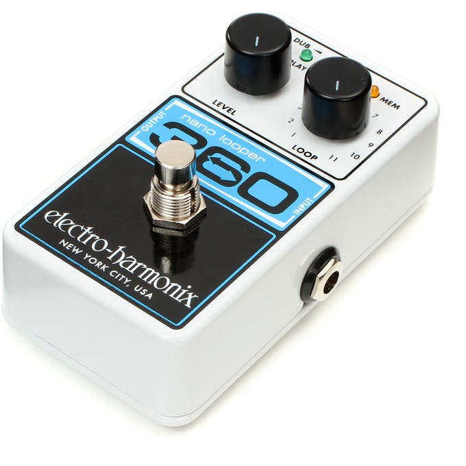Electro-Harmonix 360 NANO LOOPER Compact Looper, 9.6DC-200 PSU Included