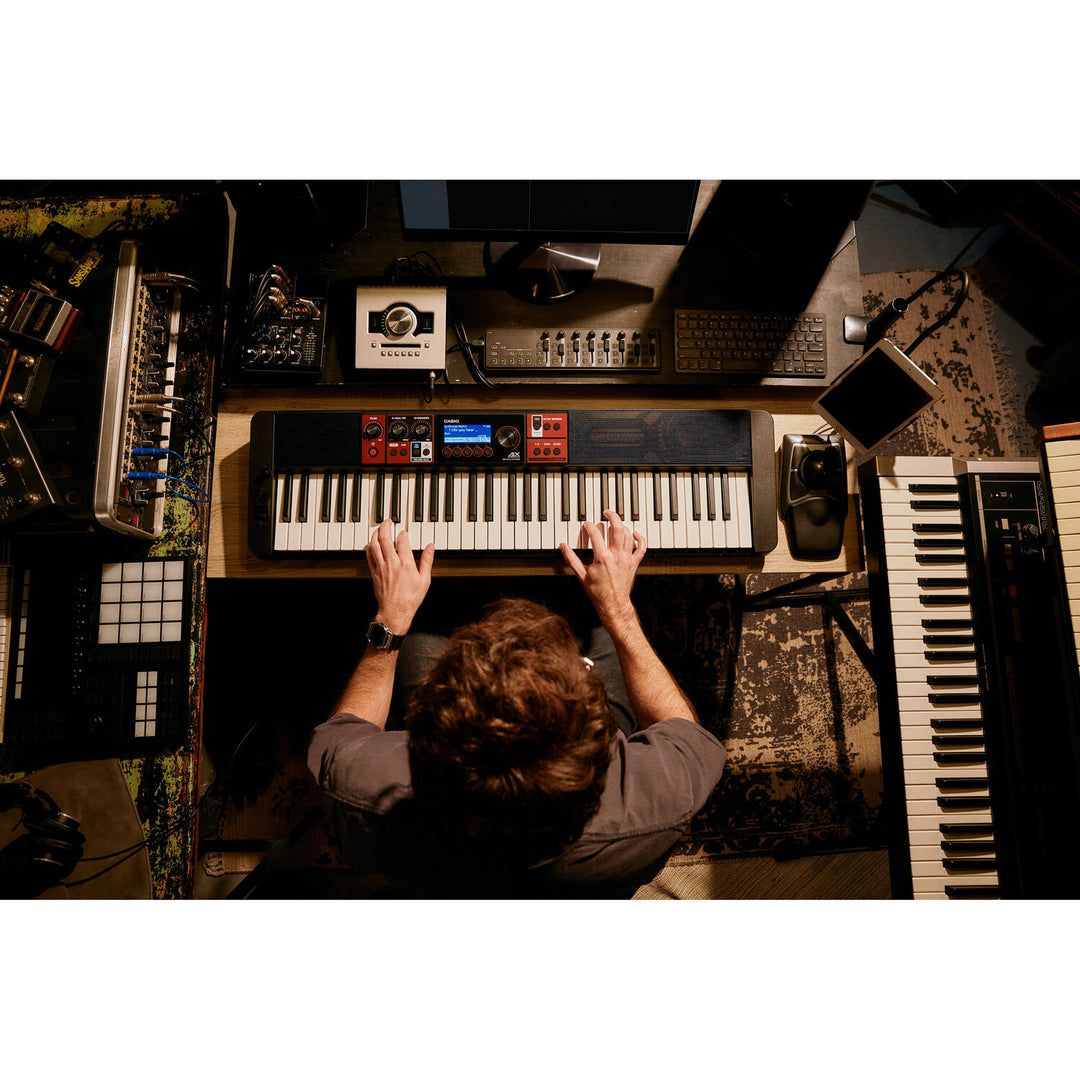 Casio CT-S1000V 61-Key Portable Digital Keyboard w/ Vocal Synthesis & Aix Sound Source - Black