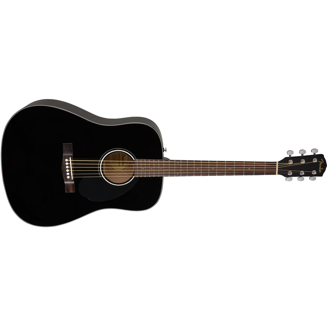 Fender CD-60S Dreadnought Acoustic Guitar w/ Walnut Fingerboard - Black