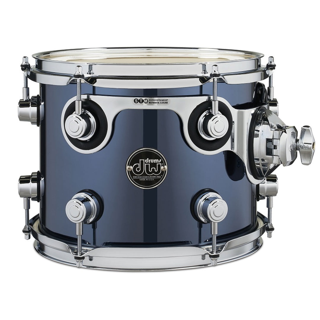 DW Performance Series Tom Tom 8x10 Finish Ply - Chrome Shadow