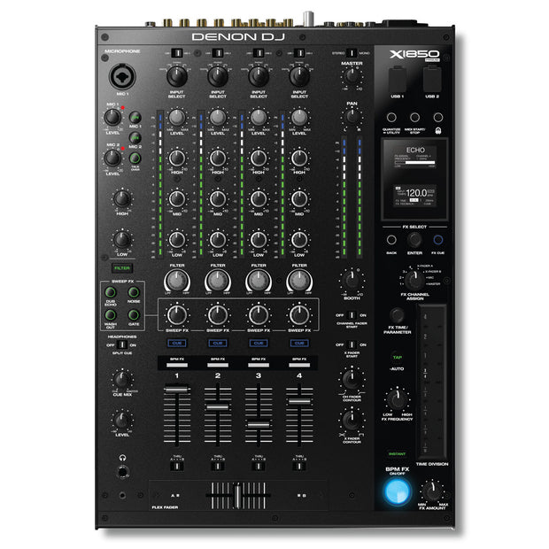 Denon X1850 PRIME 4-Channel DJ Club Mixer