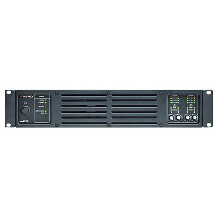 Ashly ne4250PE 4-Channel Network Enabled Amplifier w/ DSP (4 x 250W @ 4 Ohms)