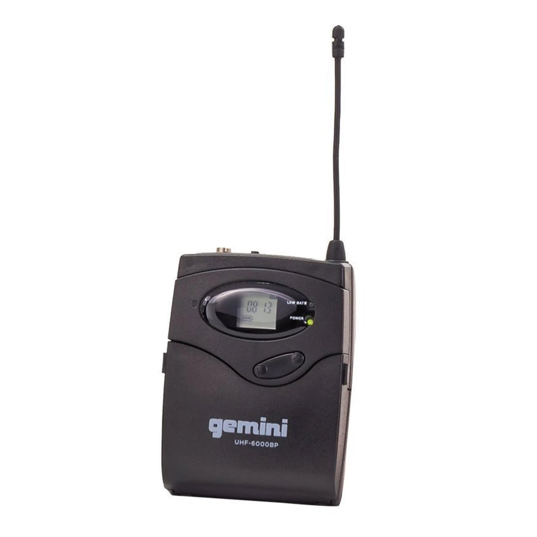 Gemini UHF-6100HL Single-Channel UHF Wireless Microphone System - Lavalier / Headset