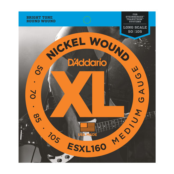 D'Addario ESXL160 - SET BASS XL 50-105 DBL BALL