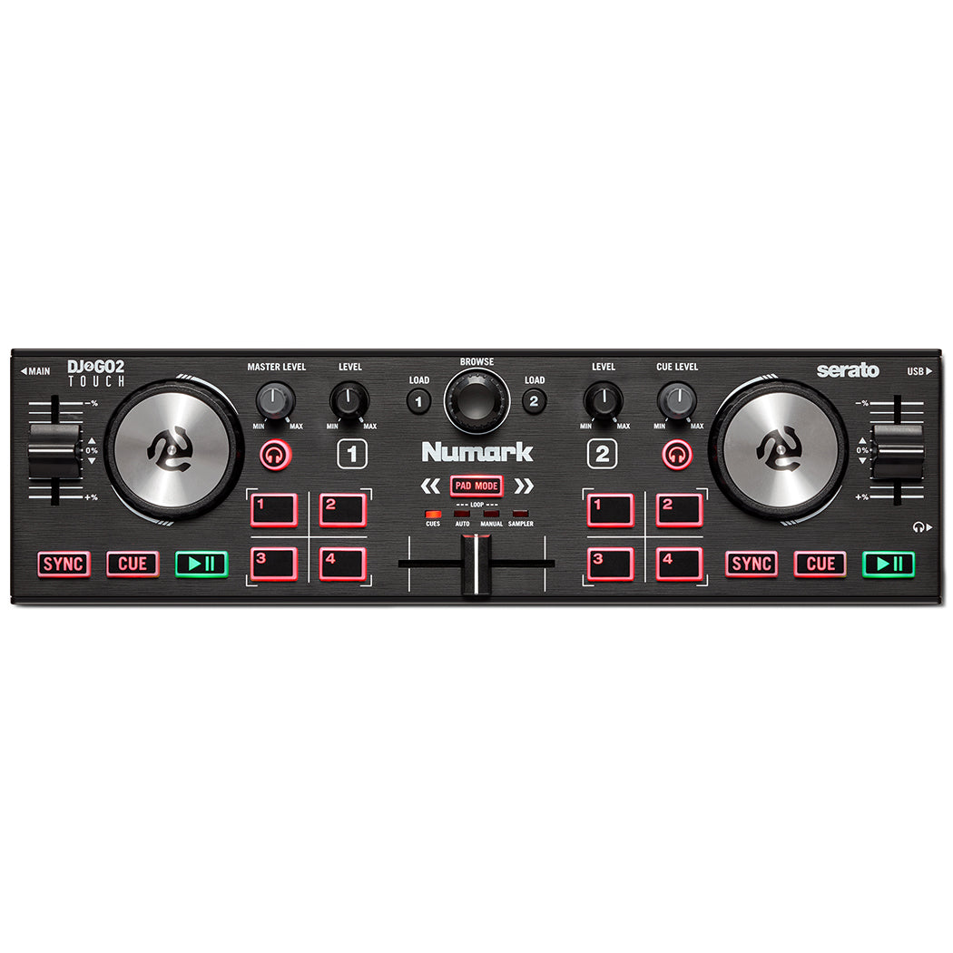 Numark DJ2GO2 Touch Portable DJ Controller