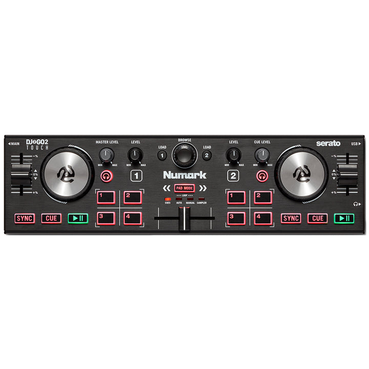 Numark DJ2GO2 Touch Portable DJ Controller