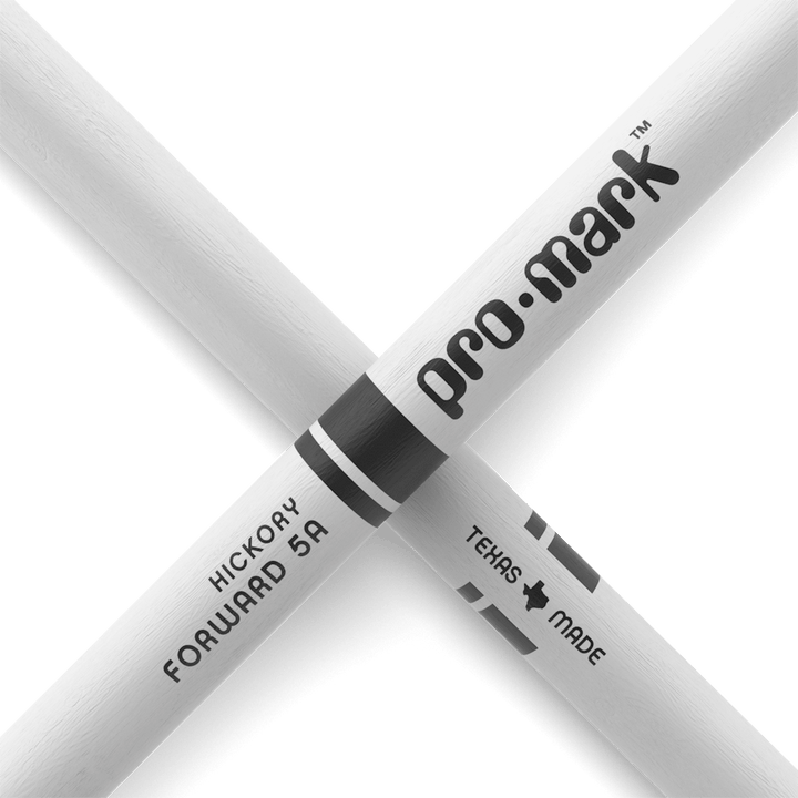 Promark TX5AW-WHITE -Promark Classic 5A Drumsticks -White