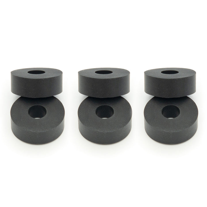 No Nuts 6001-No Nuts Cym Rings Black (6-Pack)