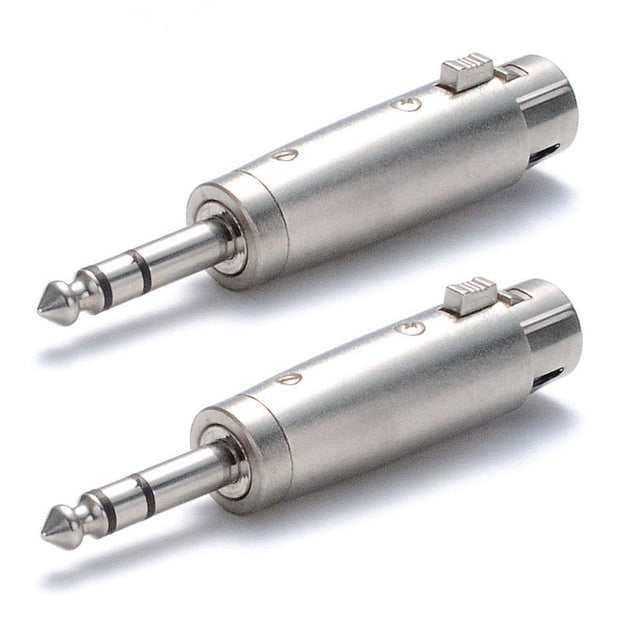 Accu-Cable Audio Adapter 3-Pin XLR Female to 1/4” Male