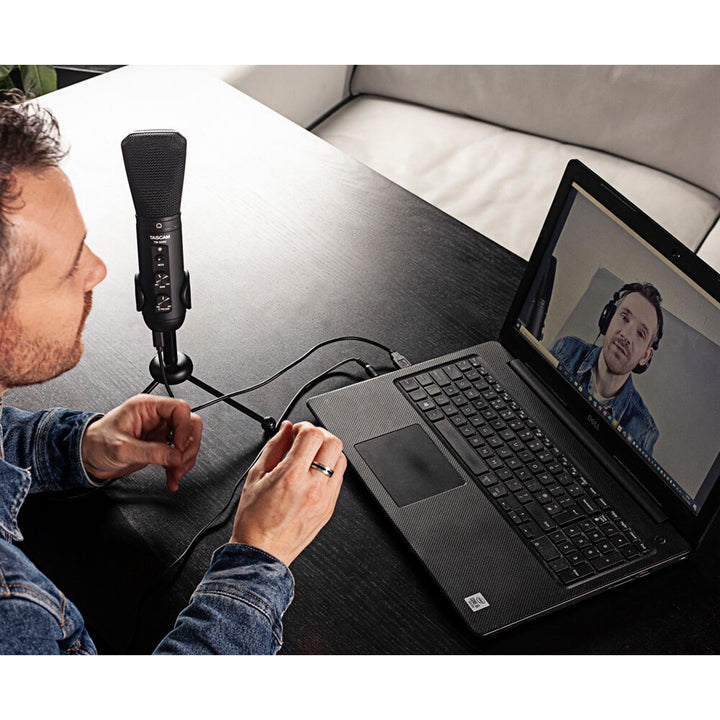 Tascam TM-250U Supercardioid USB Type-C Condenser Microphone