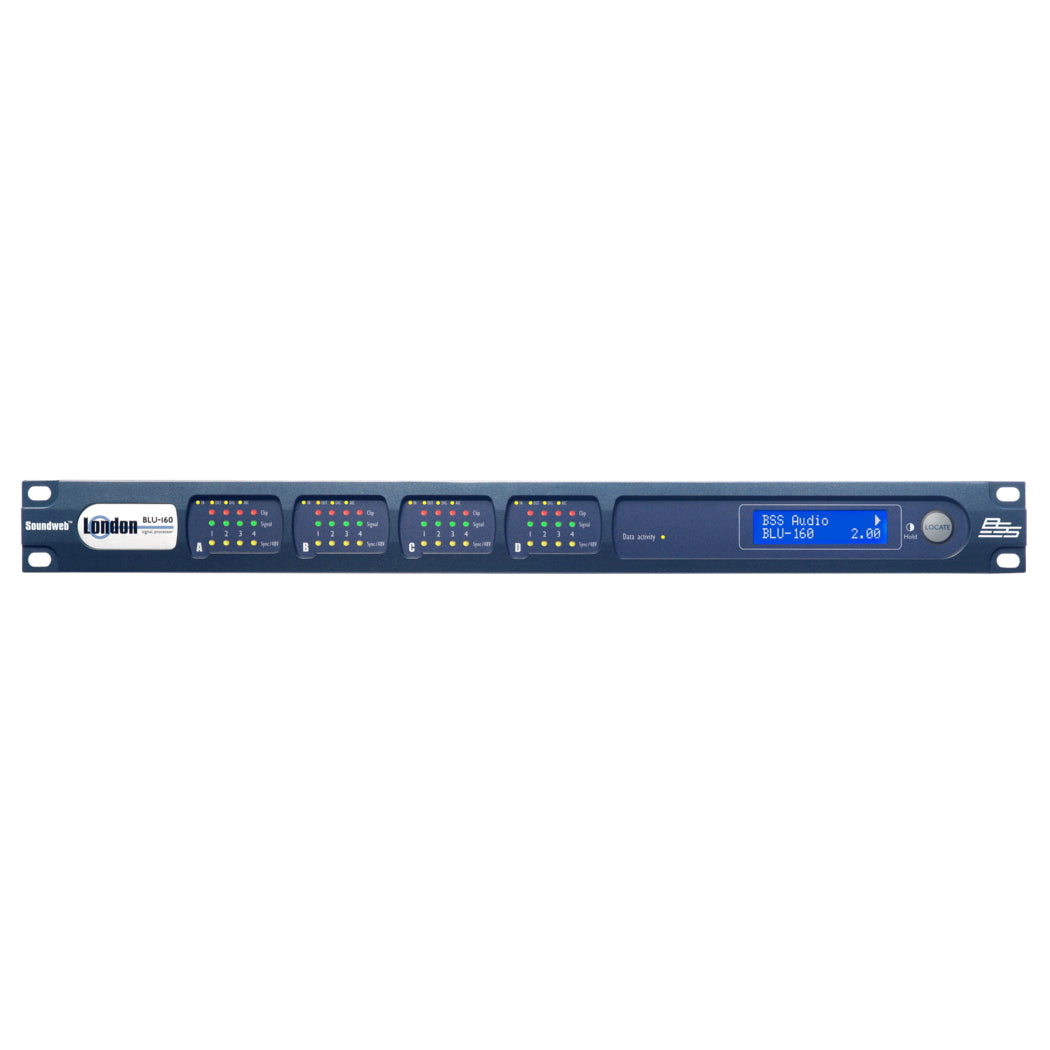 BSS BLU-160 Signal Processor with Digital Audio Bus