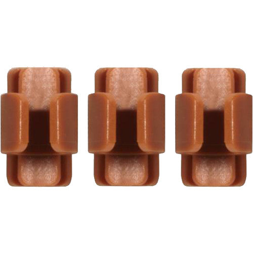 Shure TH53 Replacement Headset Clip (3-Pack) Cocoa