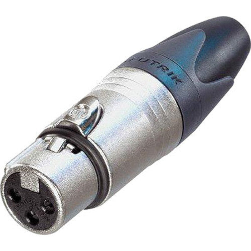 Neutrik NC3FXX - 3 Pin Nickel Female Inline XLR