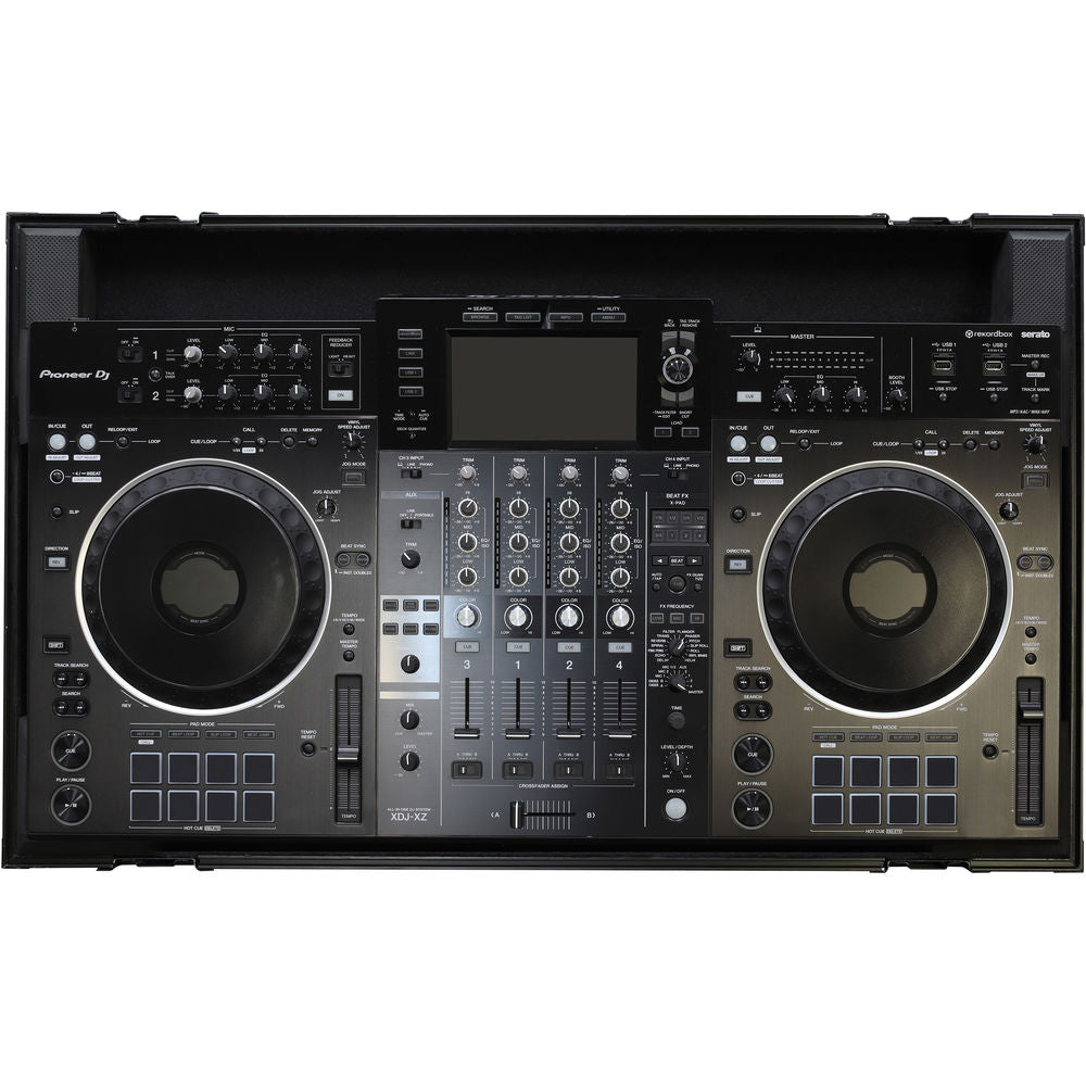 Odyssey FZPIXDJXZW Low-Profile Flight Case for Pioneer XDJ-XZ DJ Controller - Black Label