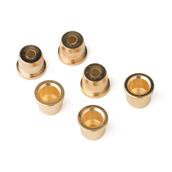 Fender American Standard Telecaster String Ferrules - Gold