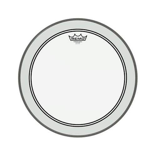 Remo P4-1318-C2 - 18'' Bass,POWERSTROKE® 4,Clear with impact patch